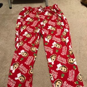 Mens Elf Movie Pajama Pants 